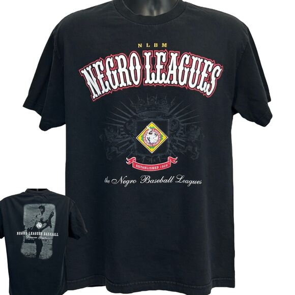 Big Boy Gear Other - Vintage Y2Ks Negro Leagues Baseball Museum T Shirt NLBM USA Made Black L Large